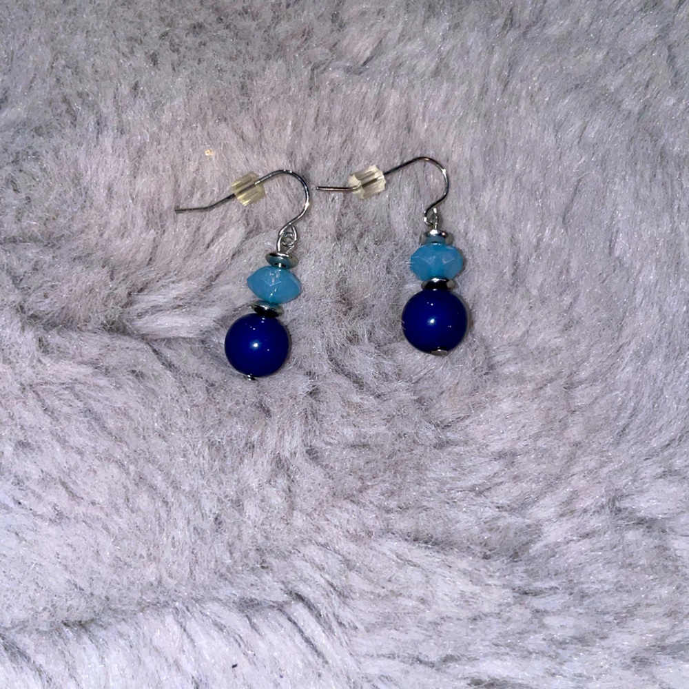 Blue Earrings
